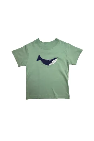 Luigi S/S Green Whale T-Shirt