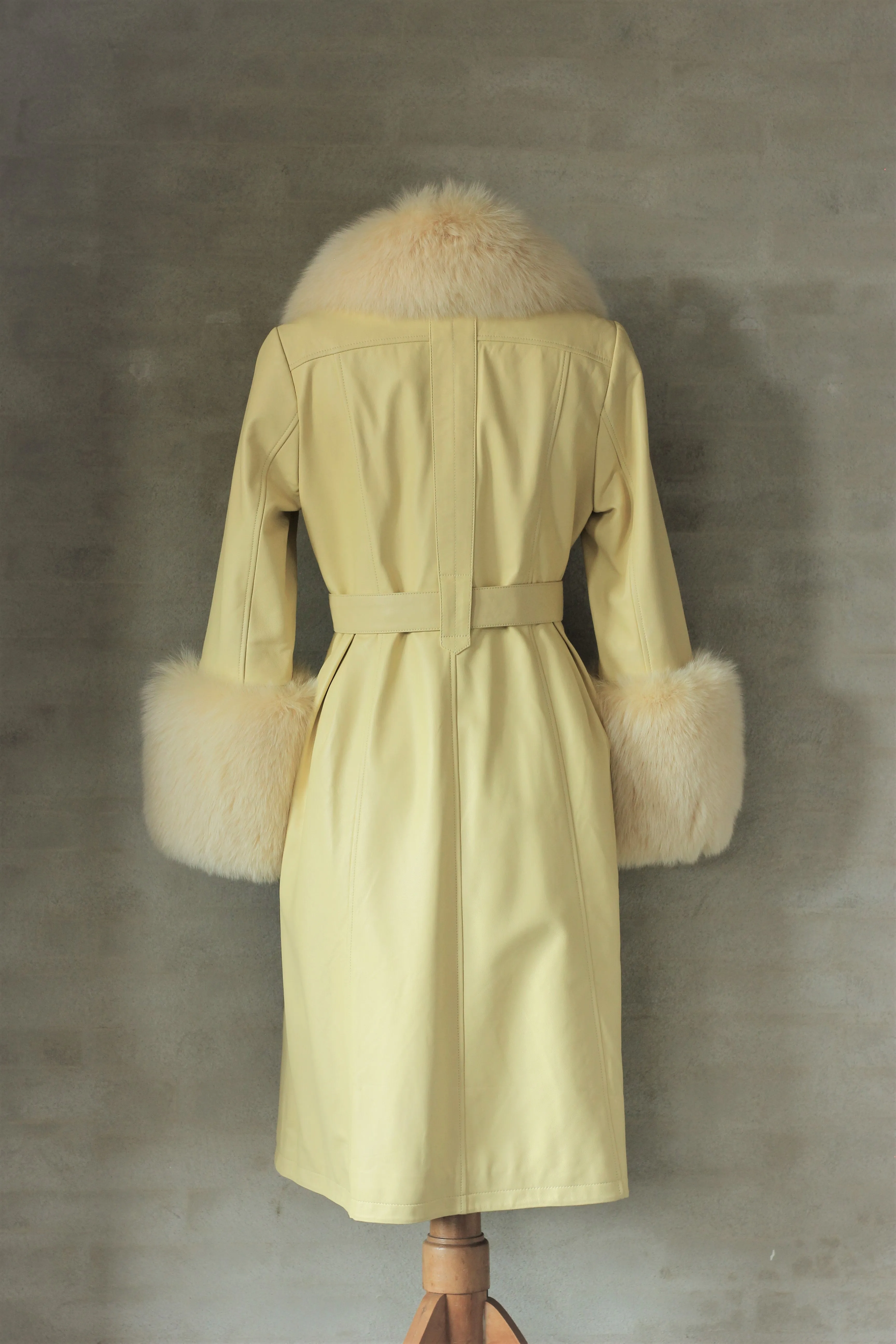 LUNA Yellow Trench Coat PRE-ORDER