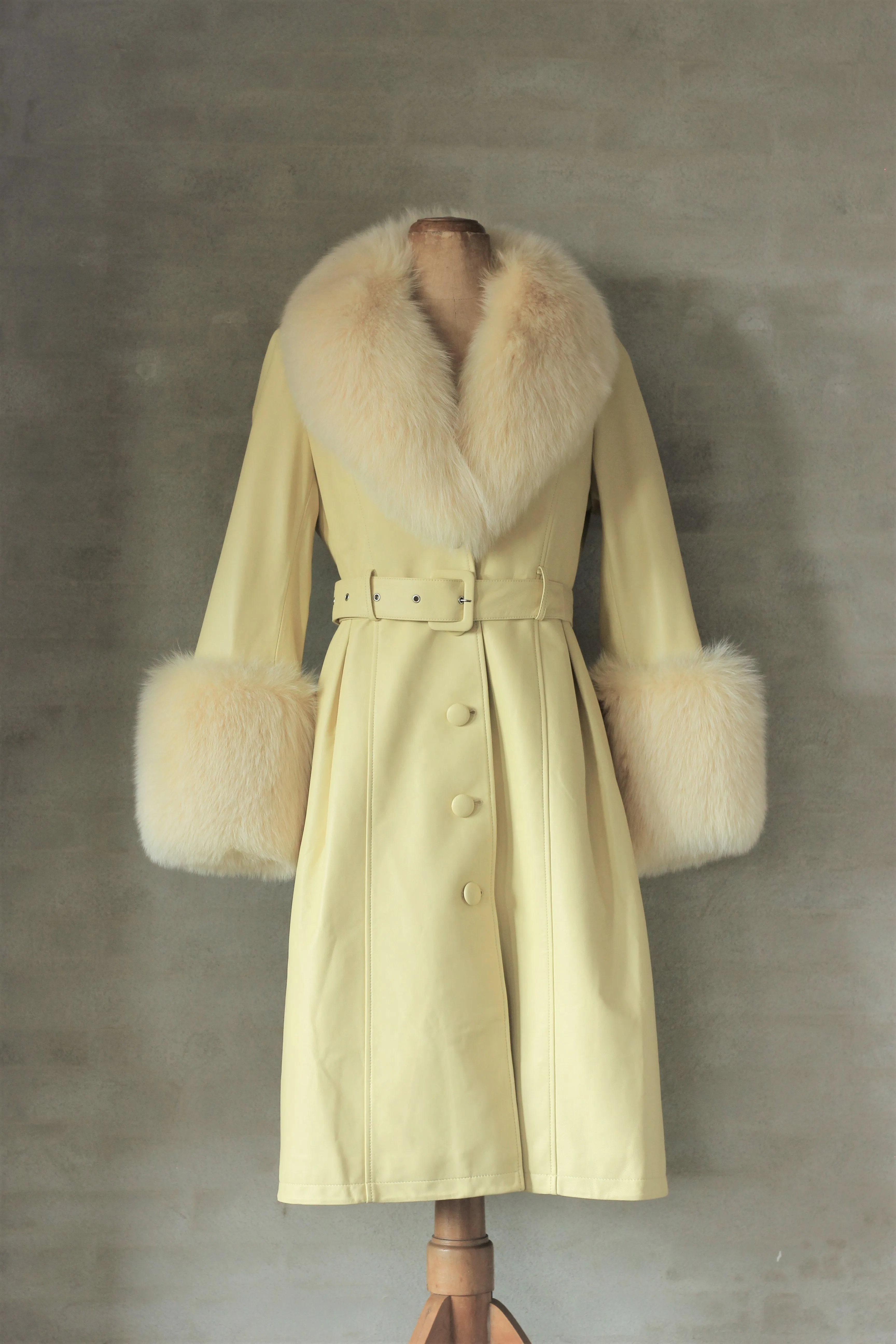 LUNA Yellow Trench Coat PRE-ORDER