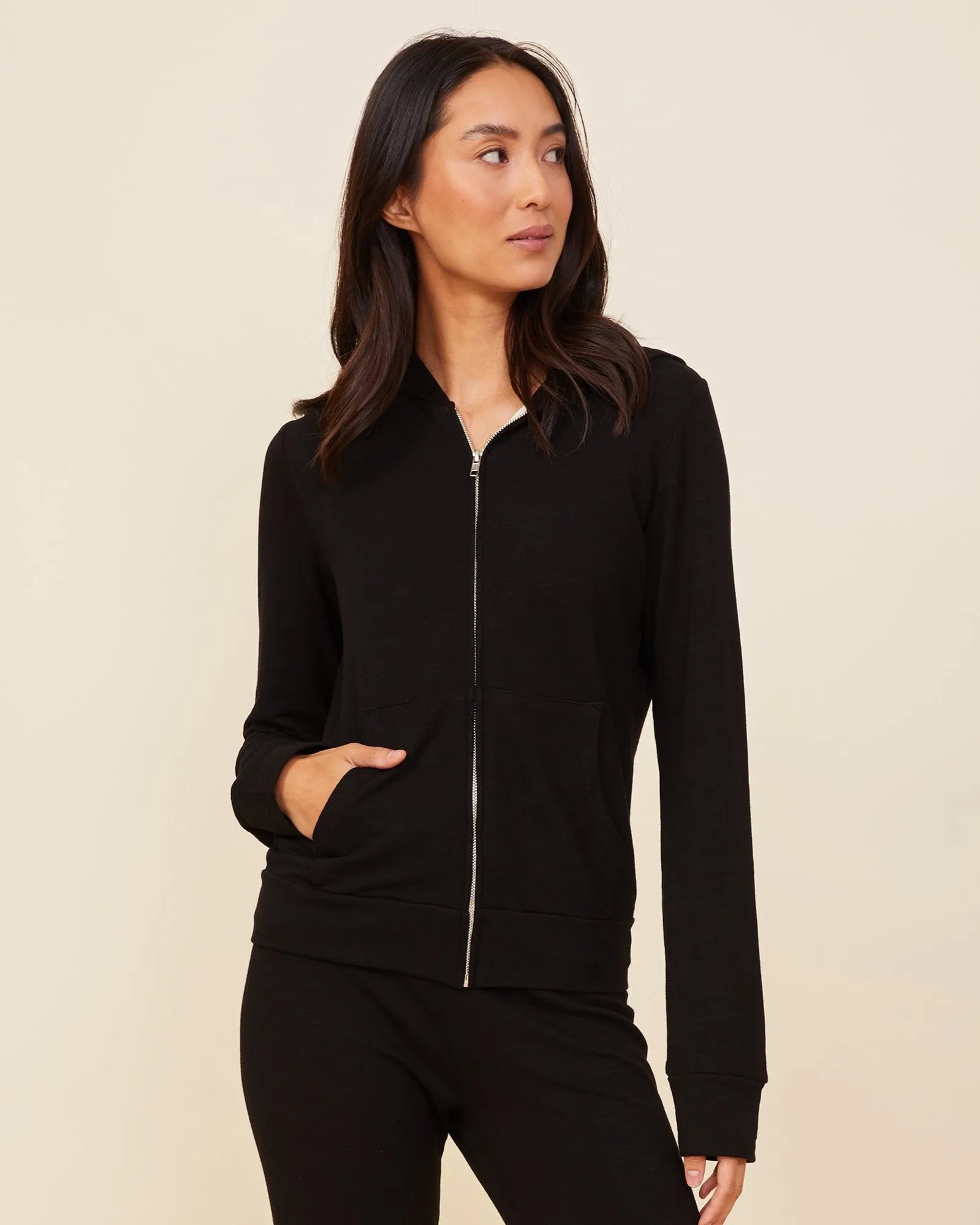 Gentle Shine Supersoft Zip Up Hoody