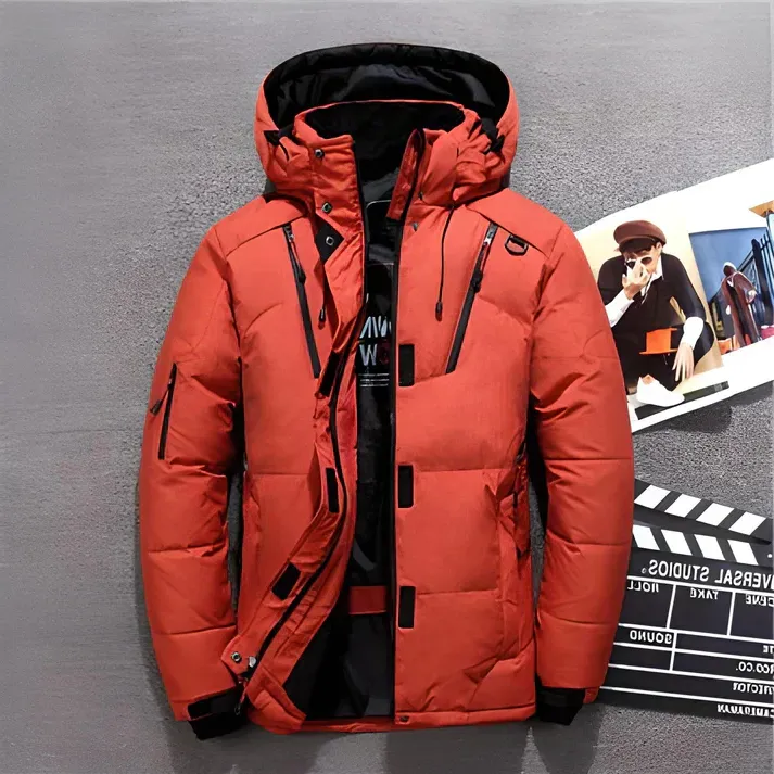 Luxurious down jacket