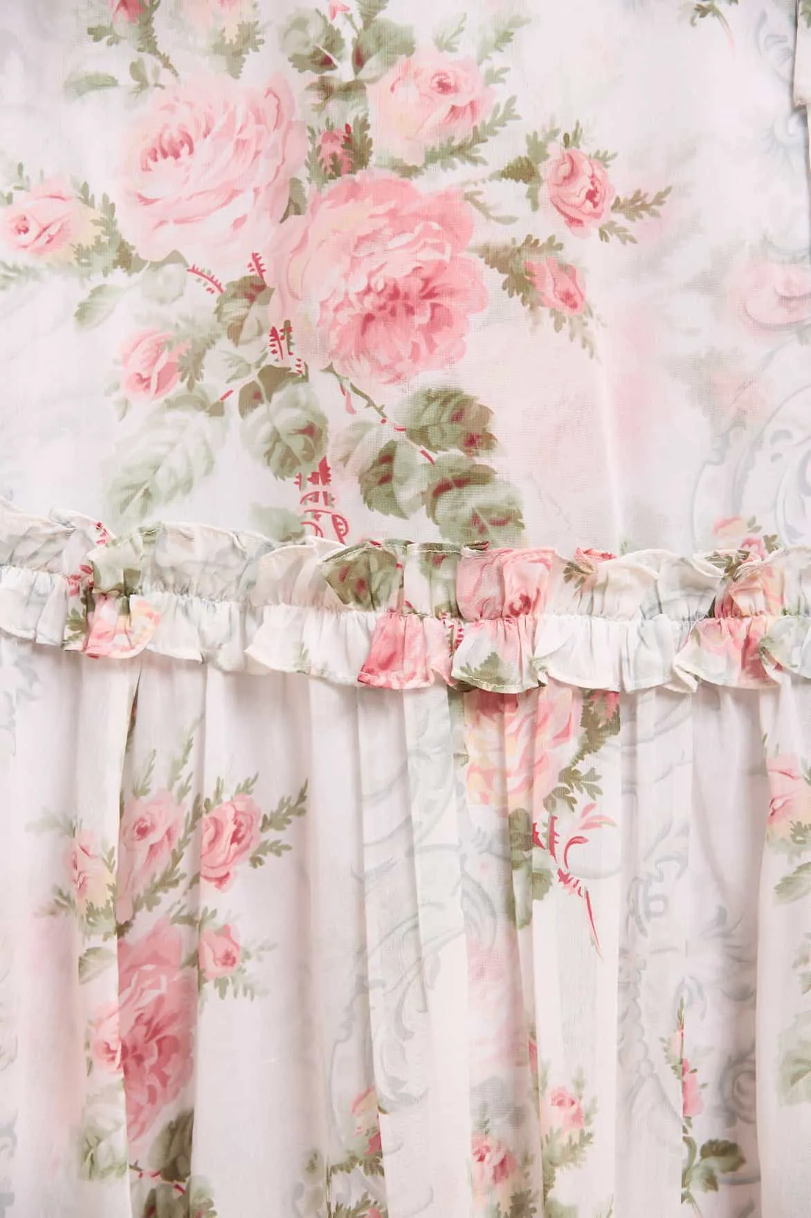 Madame Rose Carla Chiffon Cape Ballerina Dress Clean Outfit