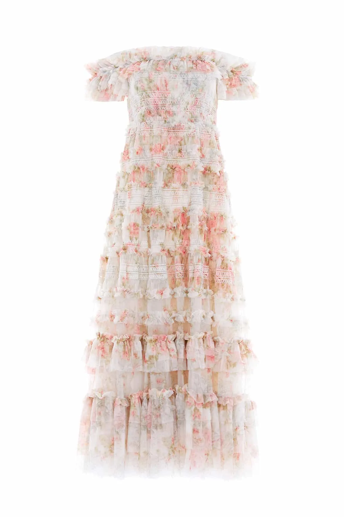 Chill Mode Madame Rose Elodie Off-Shoulder Ankle Gown