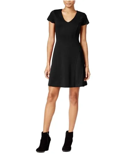 Maison Jules Womens Fit & Flare A-Line Dress, TW3