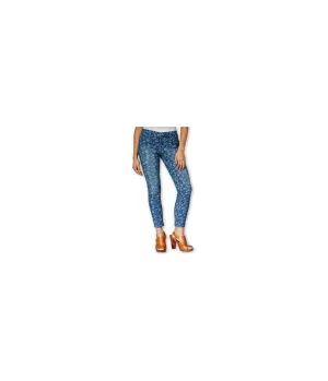 Maison Jules Womens Floral Skinny Fit Jeans
