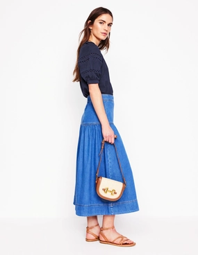 QuickDry Performance Maisy Rikrak Trim Top-Navy