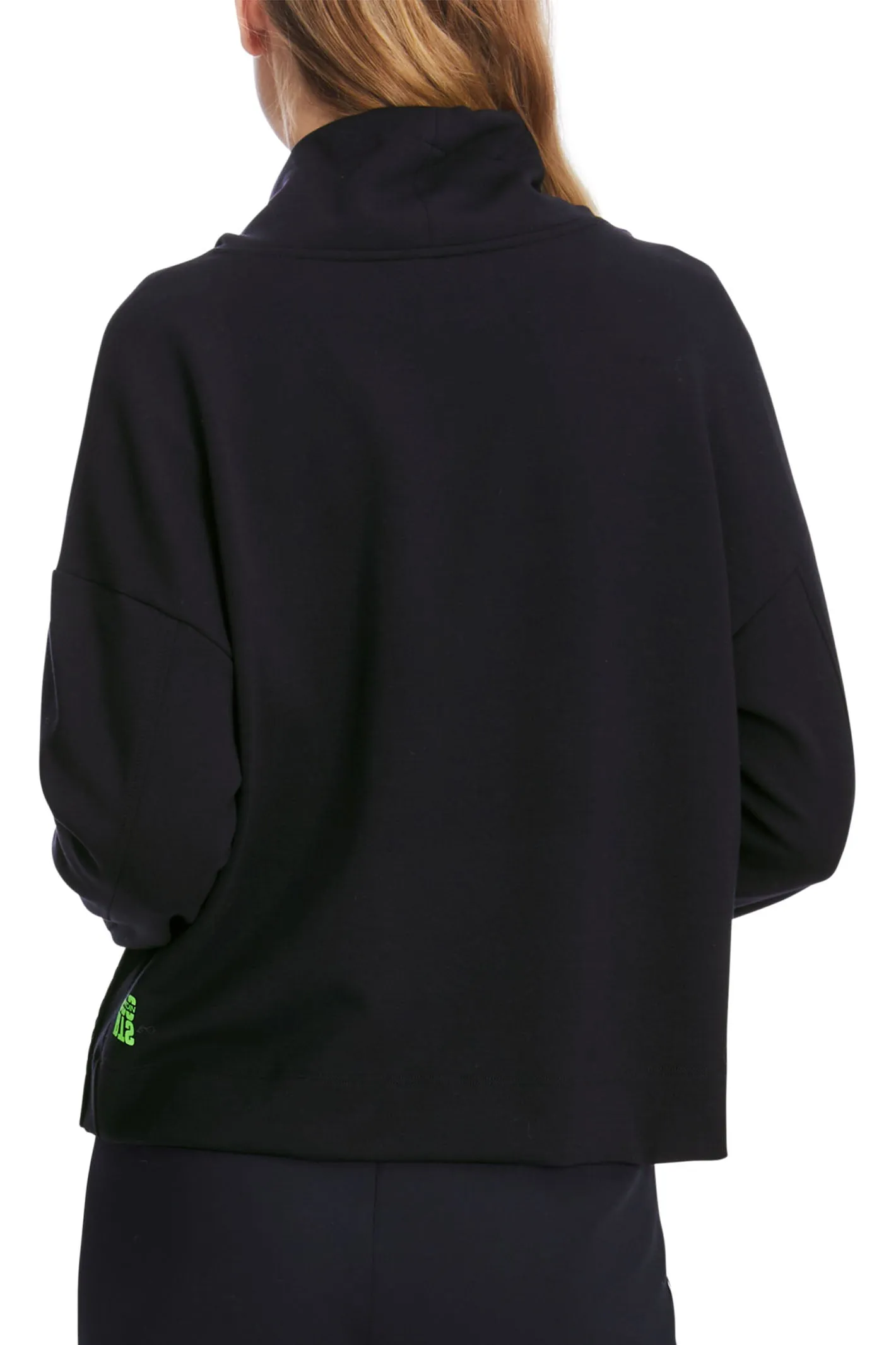 Marc Cain Sports Sweatshirt Oversized Navy Midnight Blue XS 44.08 J06 395