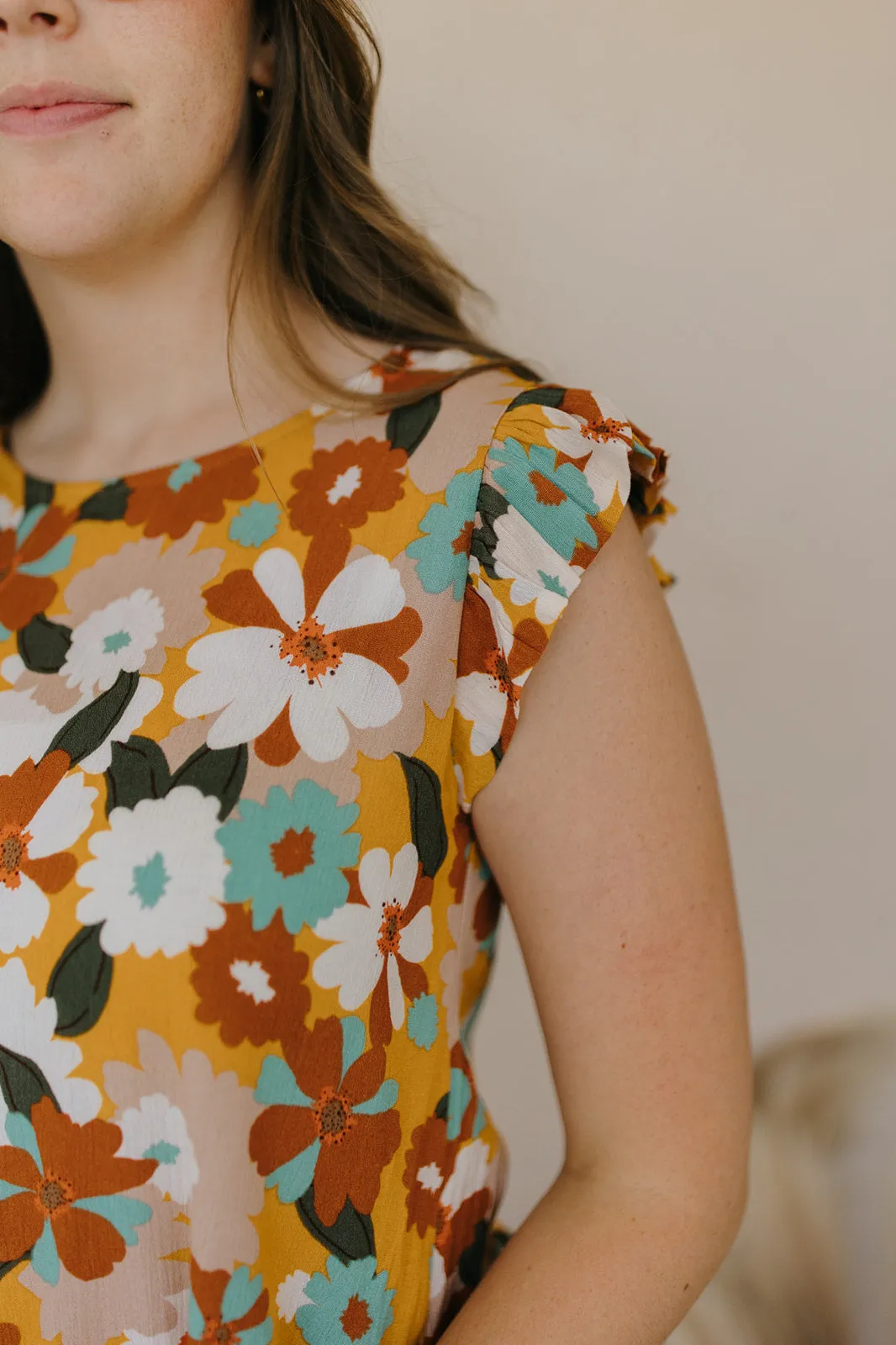 Marissa Top Double Layered Fabric