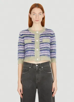 Marni Azalea Striped Cardigan