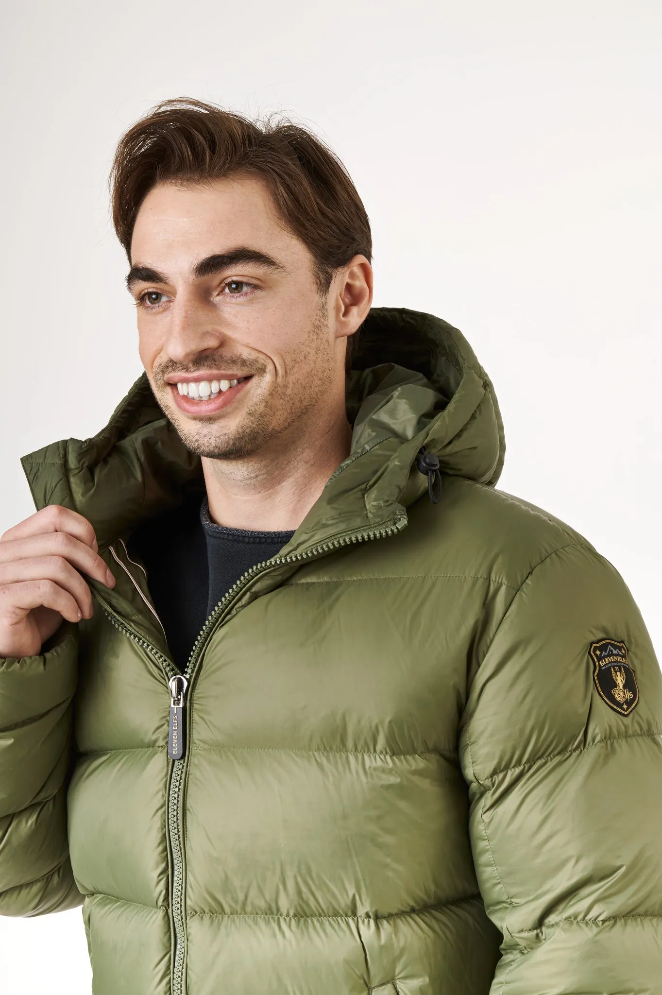 Mason Short Down Jacket | Military