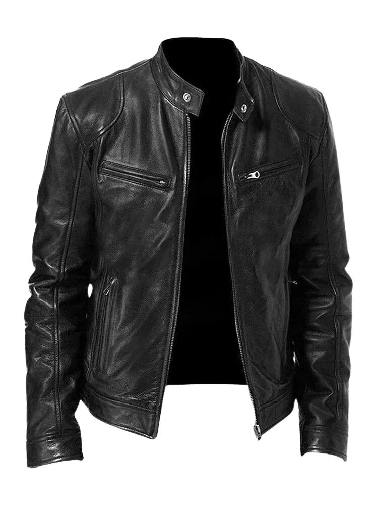 Matthew | leather jacket