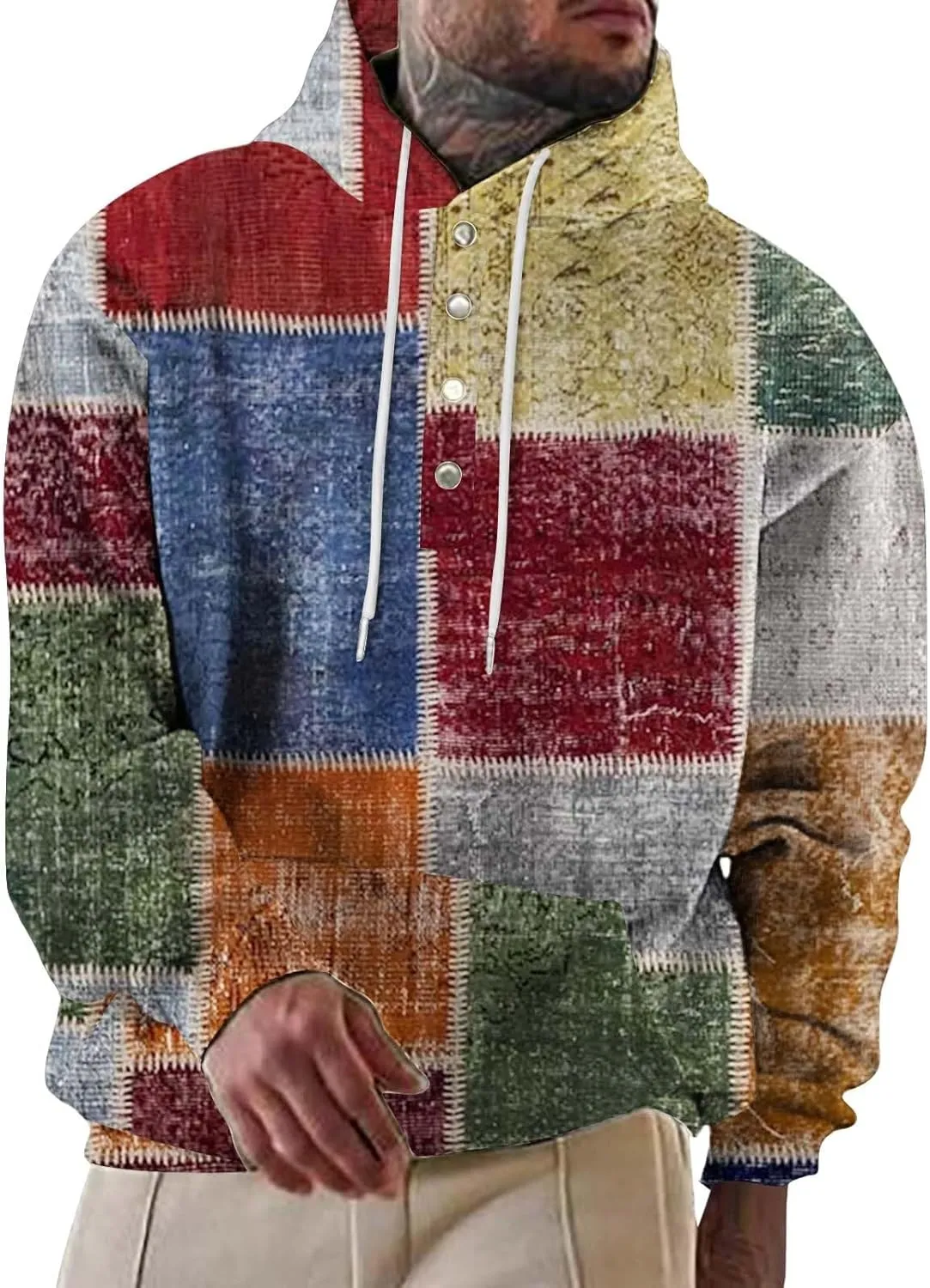 Men Hoodies Casual Hoodies 3D Printed Hoodie Hooded Sweatshirts Long Sleeve Zip Up Hoodie Zip Up Hoodie Red Hoodie