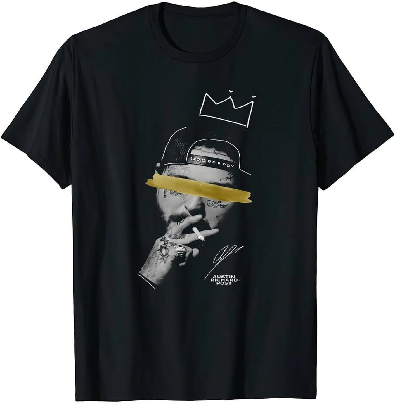 Men Short Sleeve Crewneck T-Shirts Novelty Graphic Tee Shirt Tops