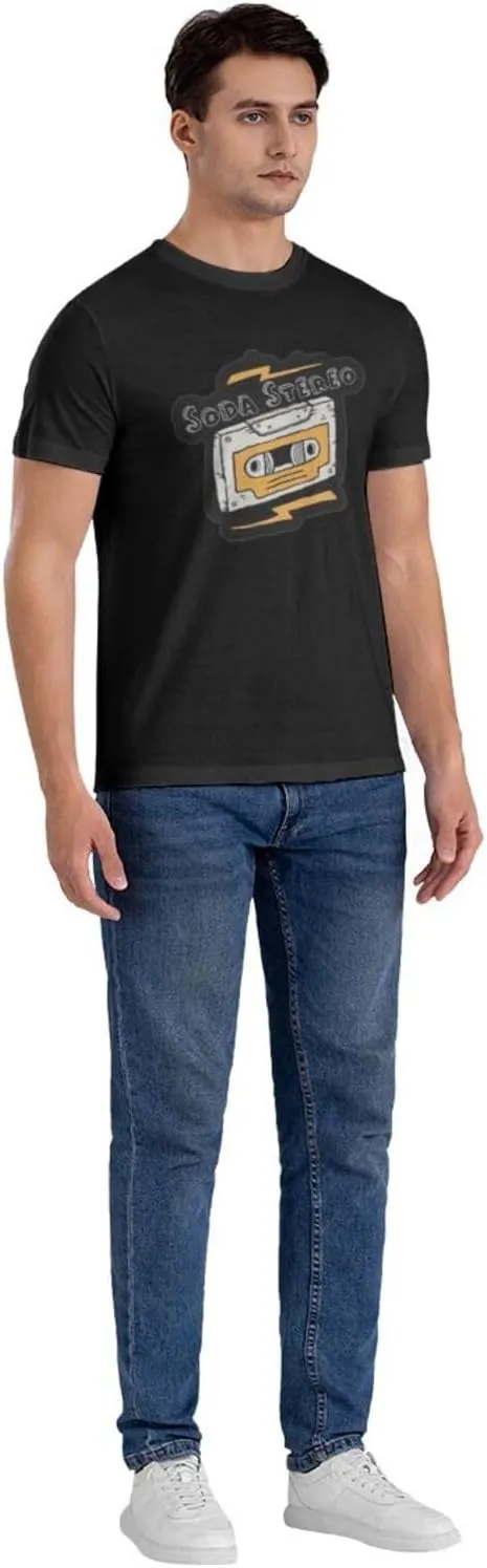 Men's Classic Breathable Cotton T-Shirts Slimming Moisture Crew Neck T-Shirts