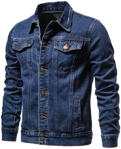Mens Denim Jacket - Denim Trucker Jacket