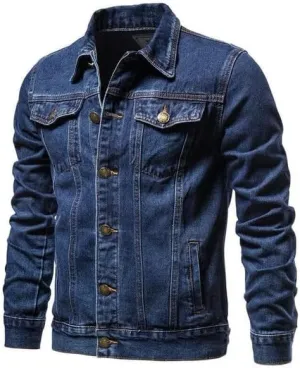 Mens Denim Jacket - Denim Trucker Jacket