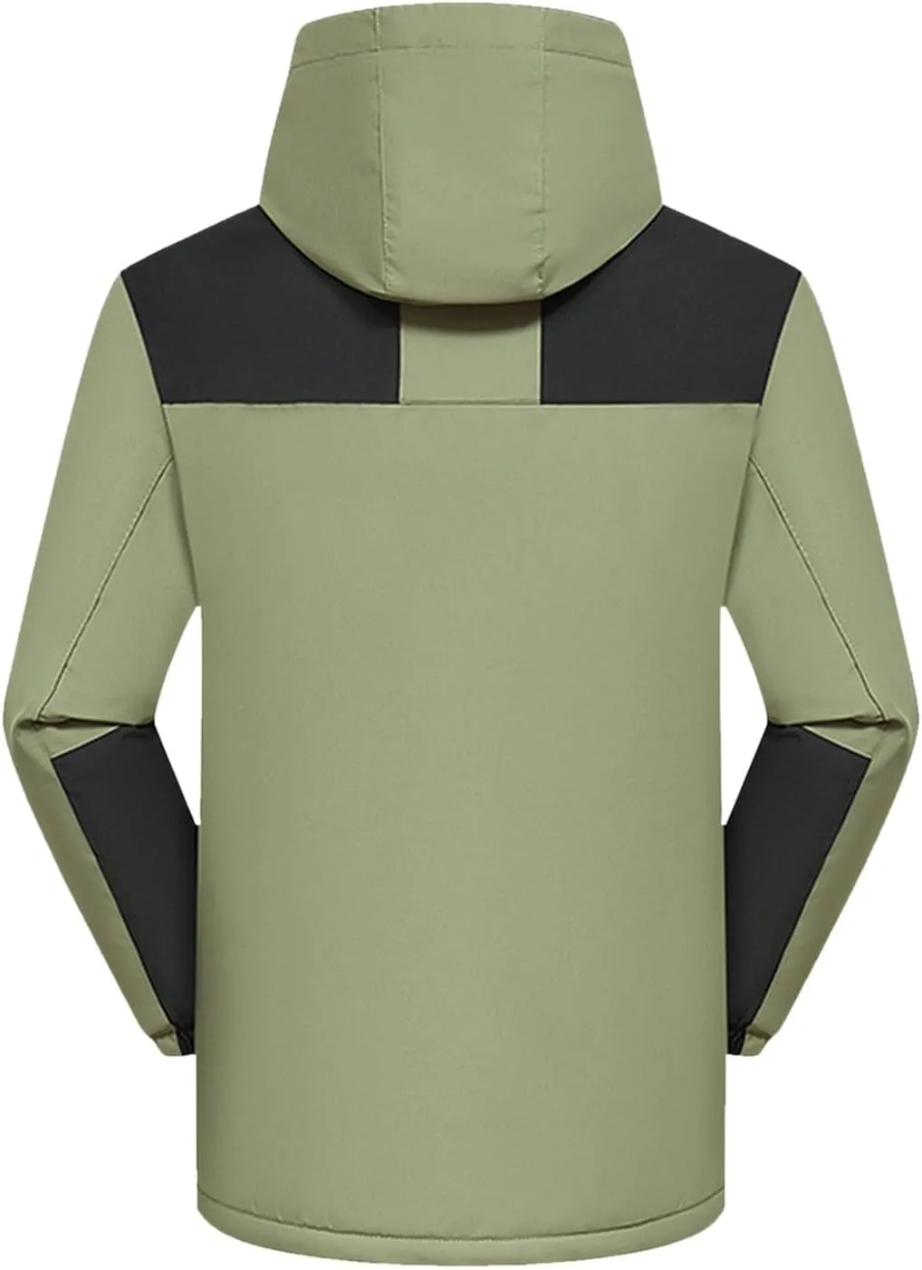 Men'S Down Jackets & Coats Zip Up With Hood Windbreaker Plain Men'S Jacket Thick Thermal Windproof Outwear