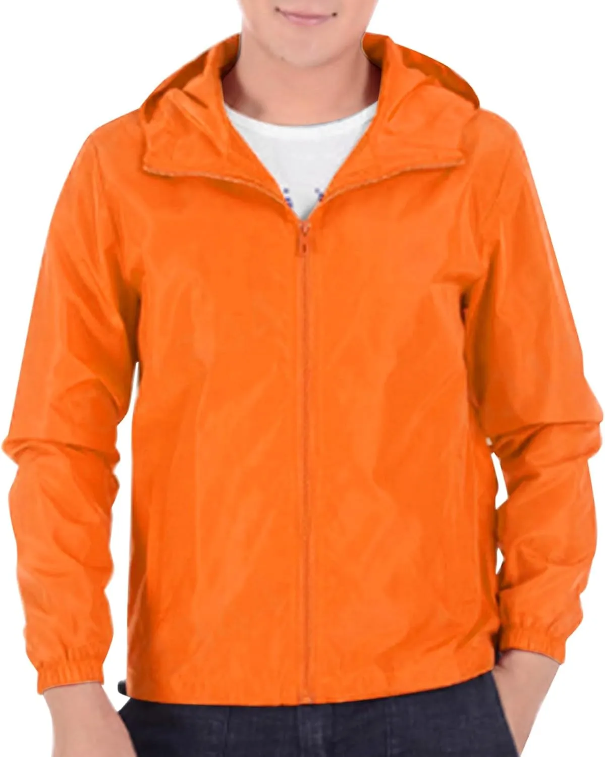 Mens Flannel Shirt Fashion Casual Solid Color Hooded Thick Zipper Pocket Thick Coat Thick Jacket Work Shirts Mens