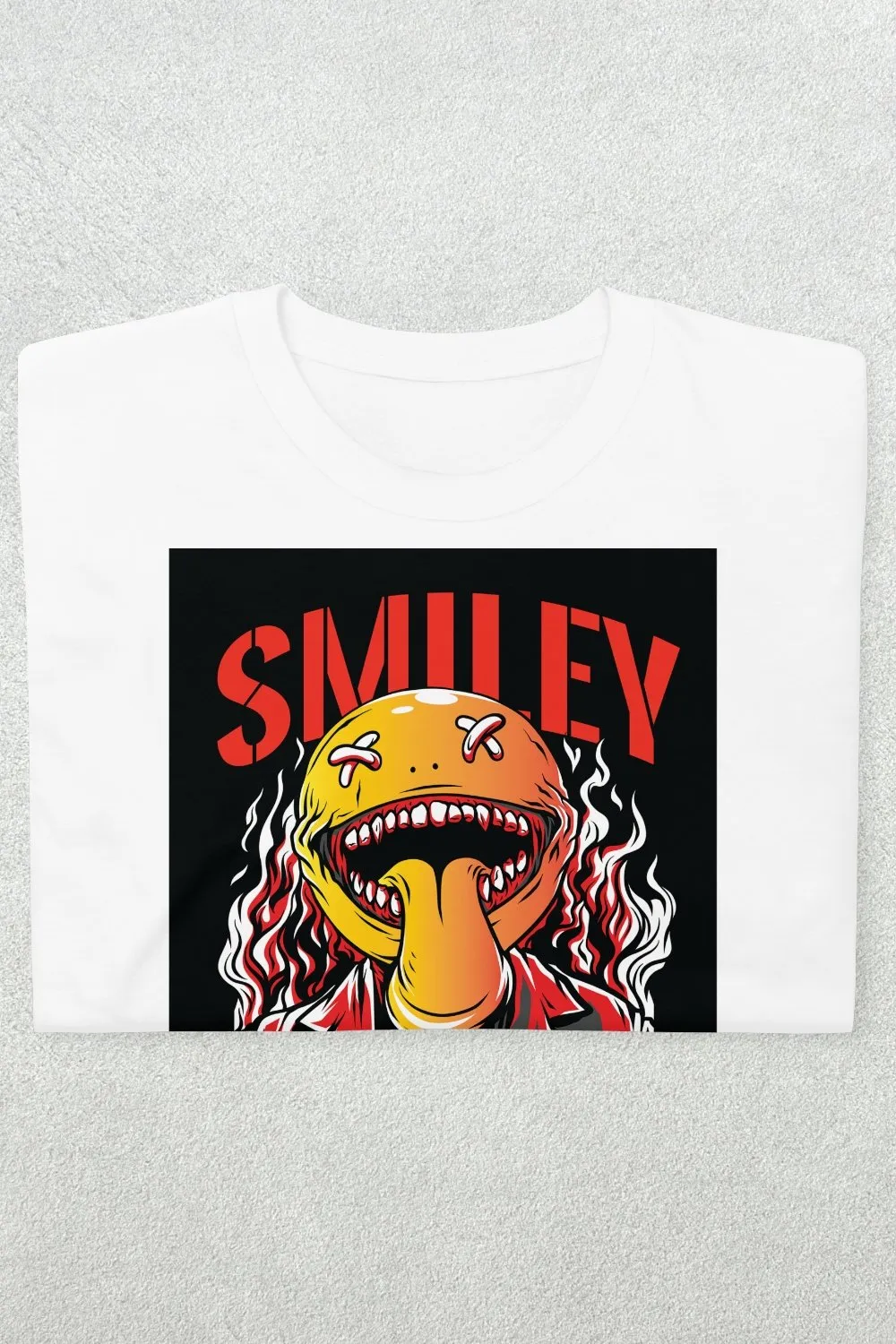 Men's Graphic T-Shirt - SMILEY - Gamer Tee