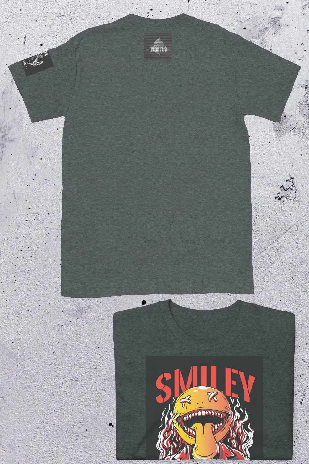 Men's Graphic T-Shirt - SMILEY - Gamer Tee