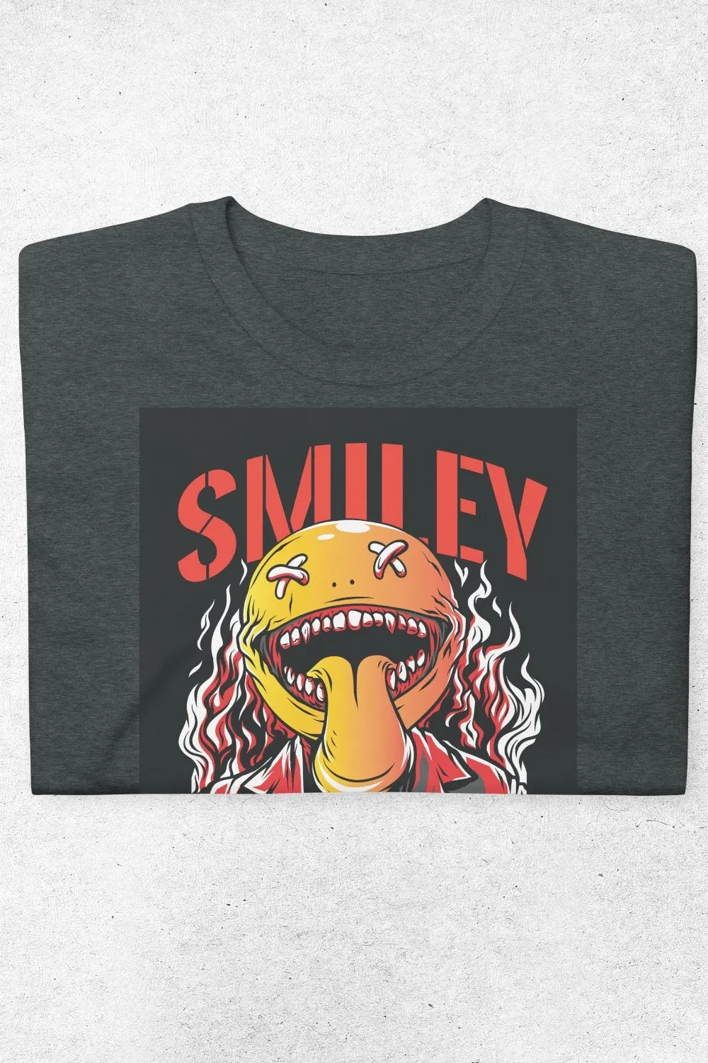 Men's Graphic T-Shirt - SMILEY - Gamer Tee
