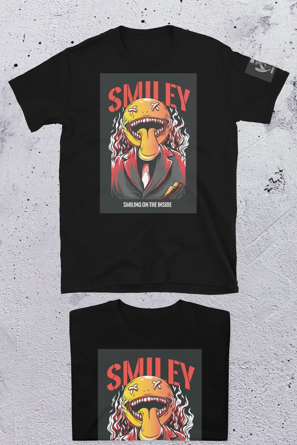 Men's Graphic T-Shirt - SMILEY - Gamer Tee