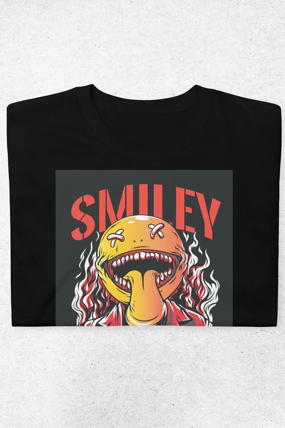 Men's Graphic T-Shirt - SMILEY - Gamer Tee