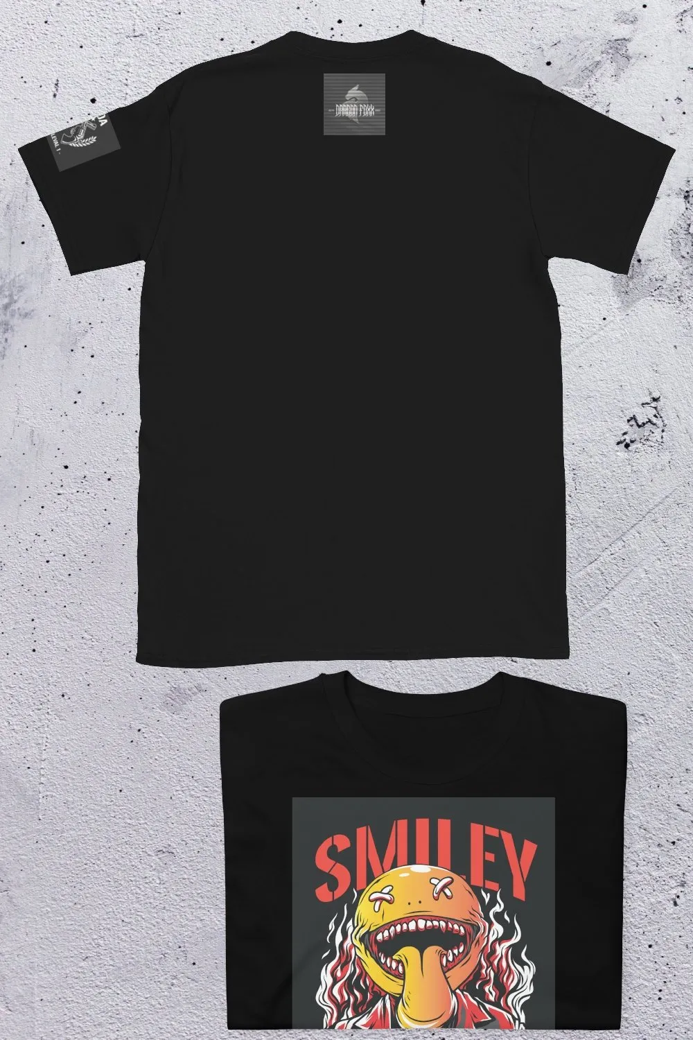 Men's Graphic T-Shirt - SMILEY - Gamer Tee