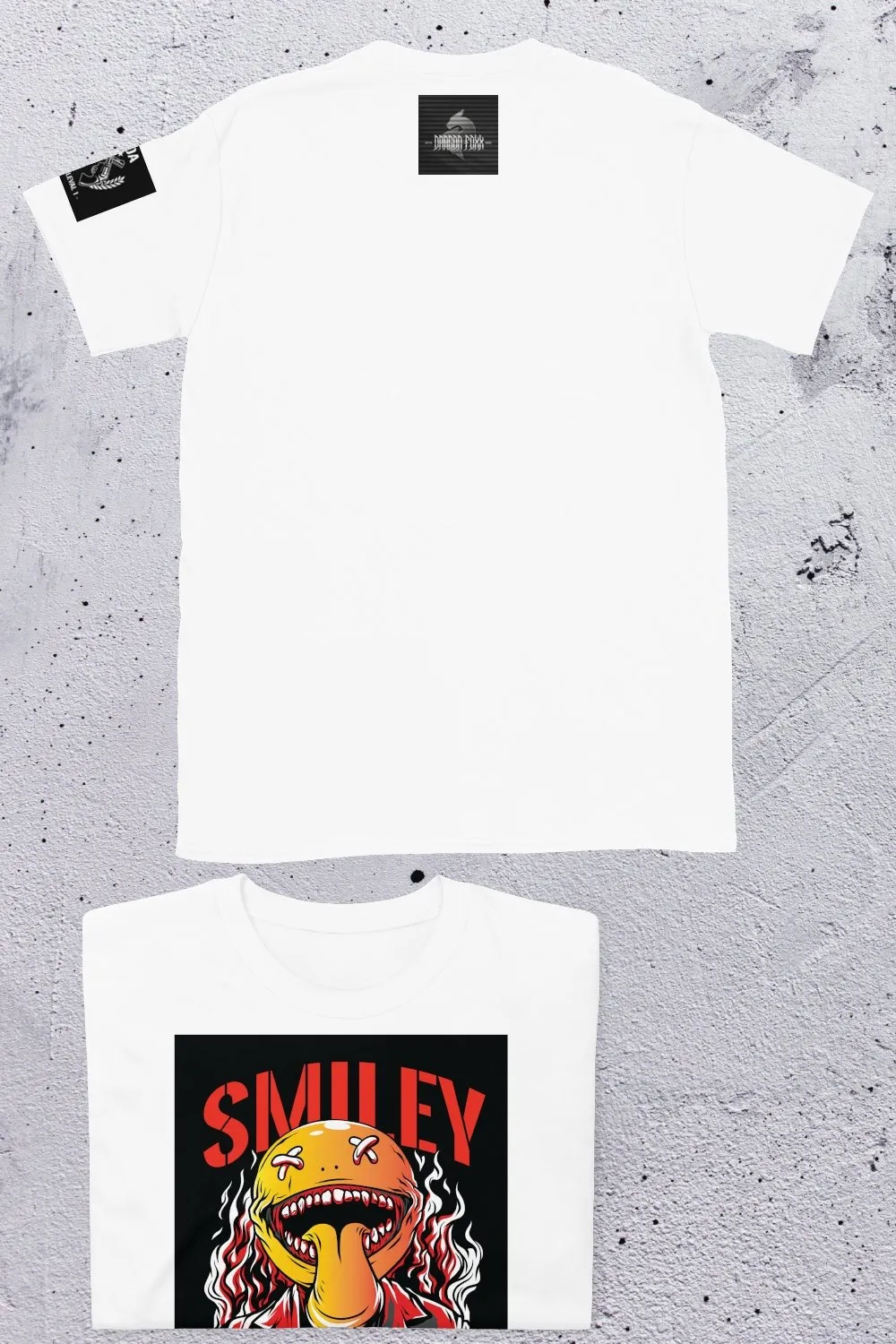 Men's Graphic T-Shirt - SMILEY - Gamer Tee