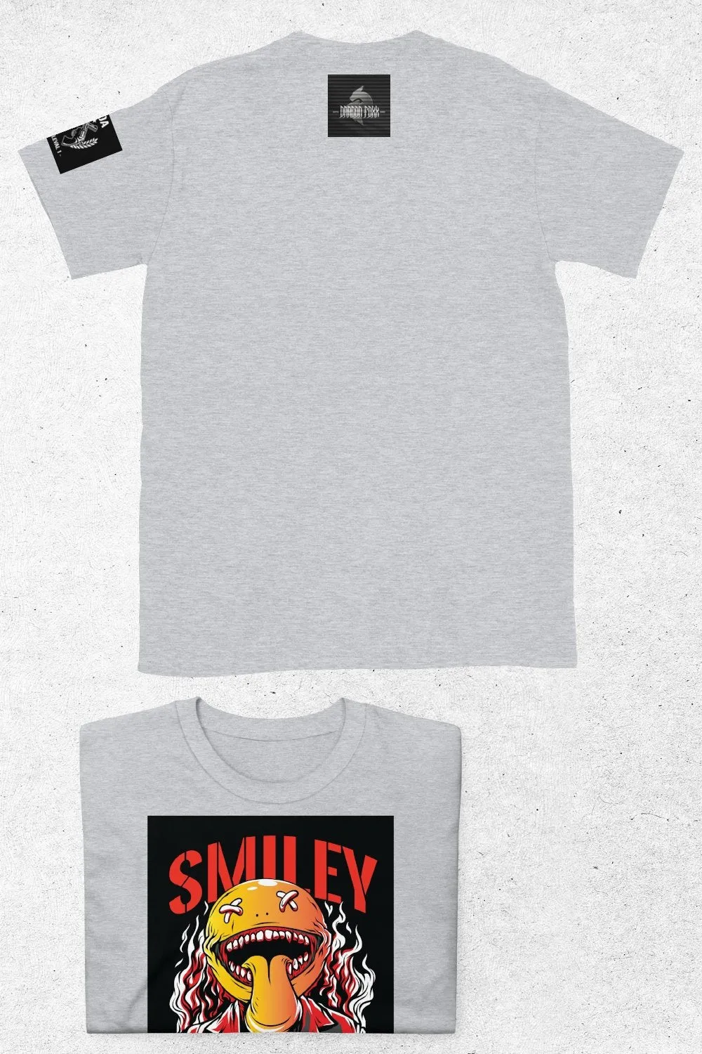 Men's Graphic T-Shirt - SMILEY - Gamer Tee