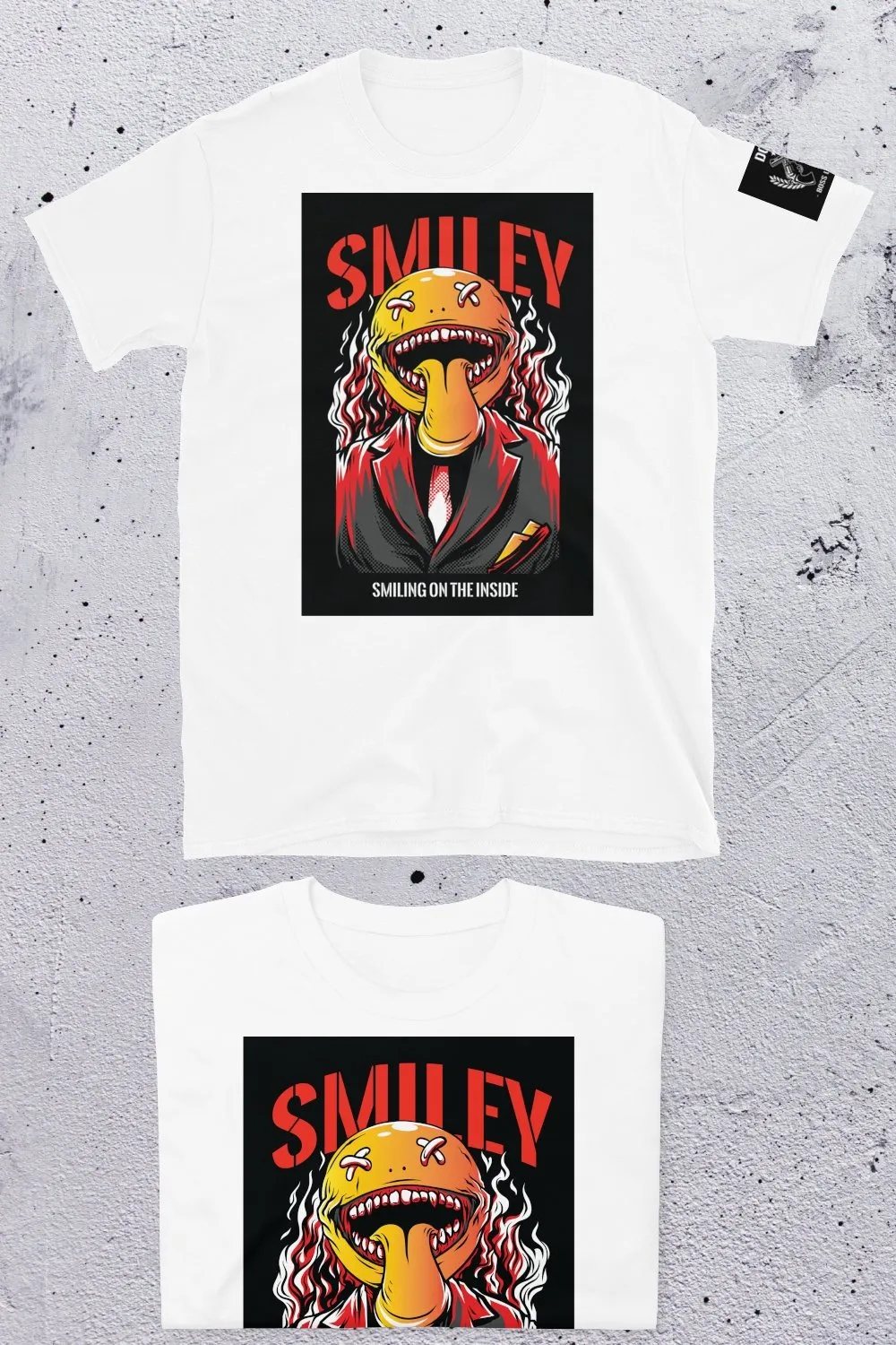 Men's Graphic T-Shirt - SMILEY - Gamer Tee