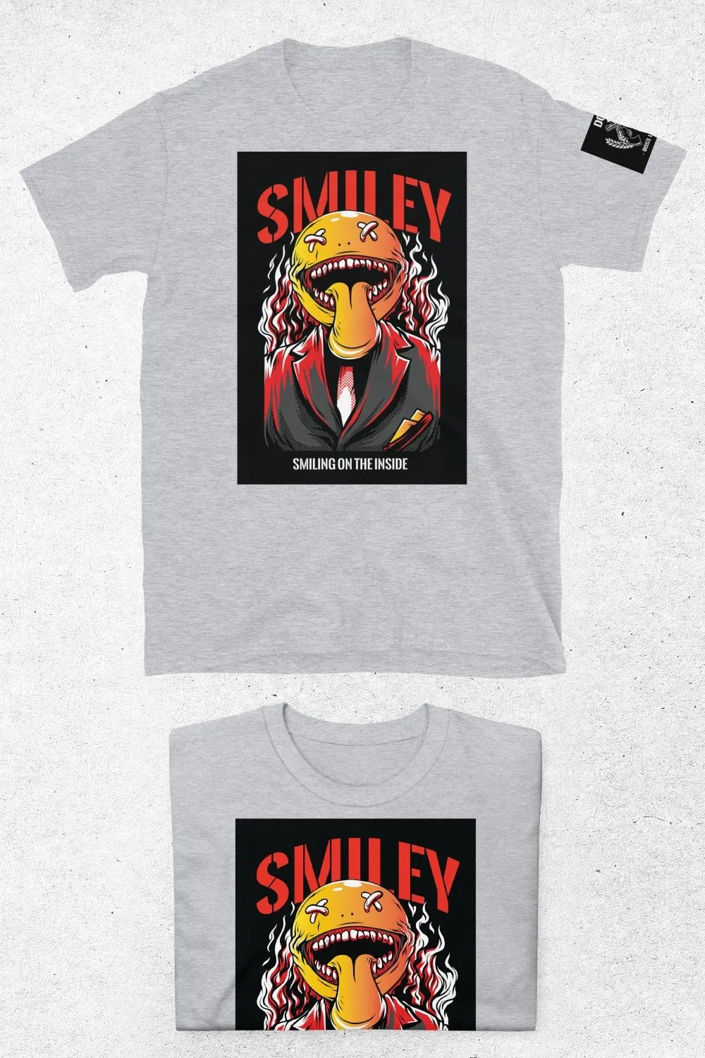 Men's Graphic T-Shirt - SMILEY - Gamer Tee