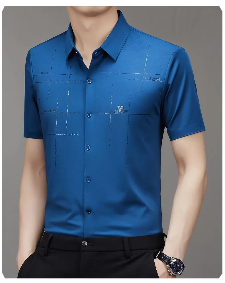 Men's Ice Silk Business Shirt