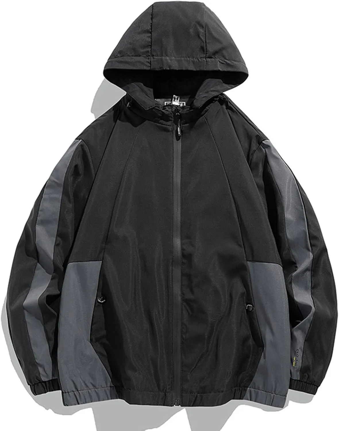 Mens Lightweight Jackets Casual Solid Color Hooded Thick Zipper Pocket Thick Coat Thick Jacket Womens Hoodies Mens