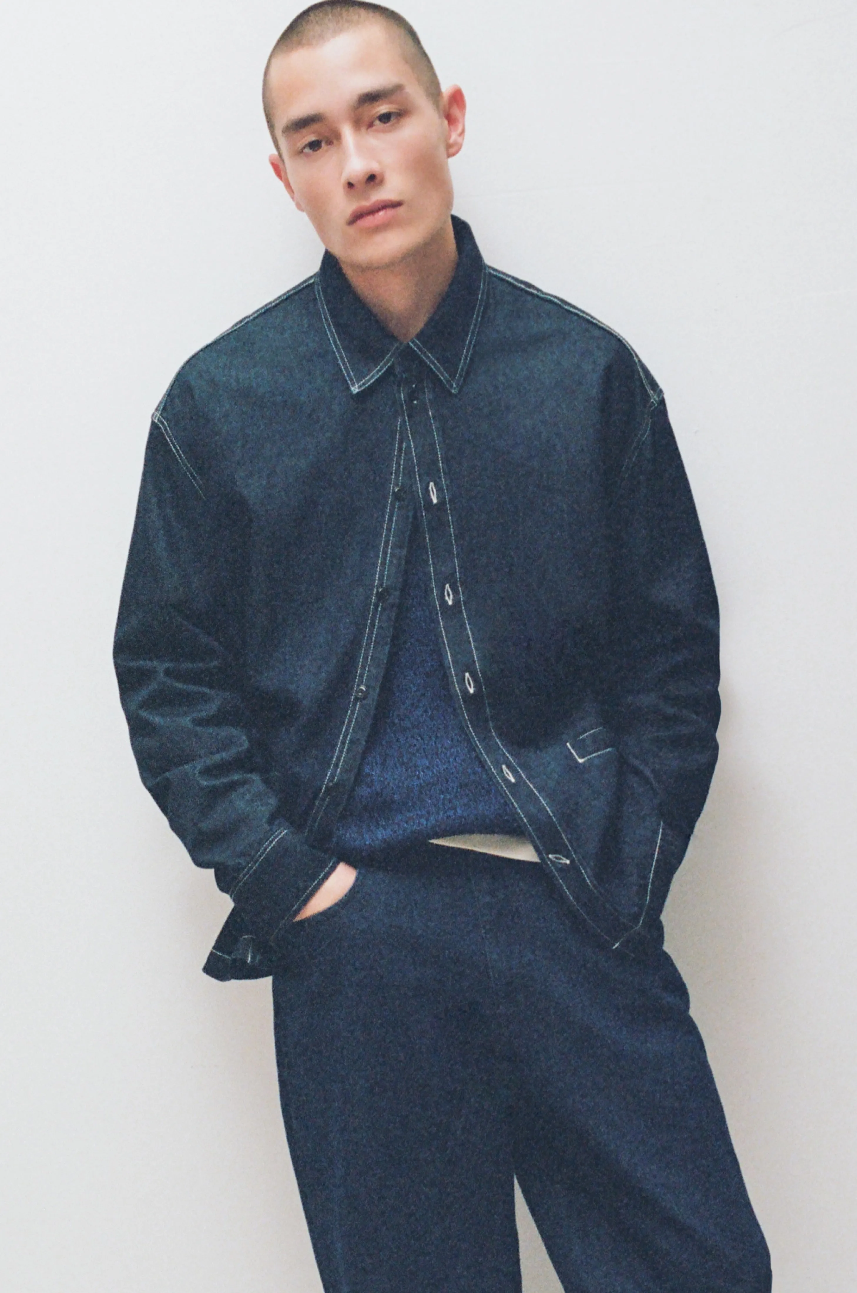Men's Memphis Denim Shirt in Midnight Wash