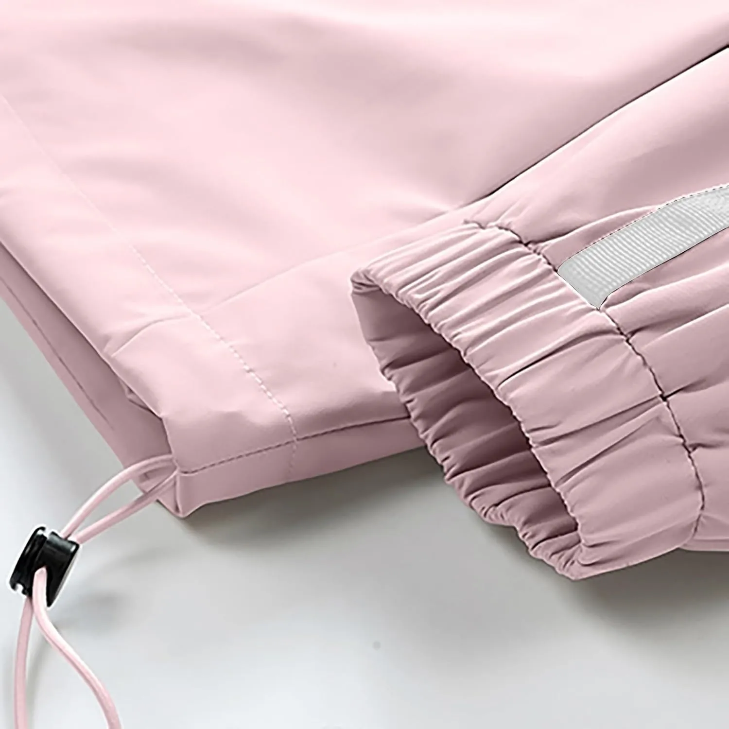 Men's Oversized Rain Jacket Lightweight Waterproof Hooded Jacket Pockets Windbreaker Outdoor Hiking Travel Raincoat
