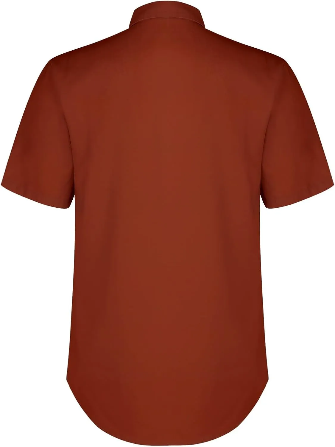 Mens Resort Wear 2025 Breathable Button Down Short Sleeve Shirt Regular Fit Formal with Pocket Summer Casual