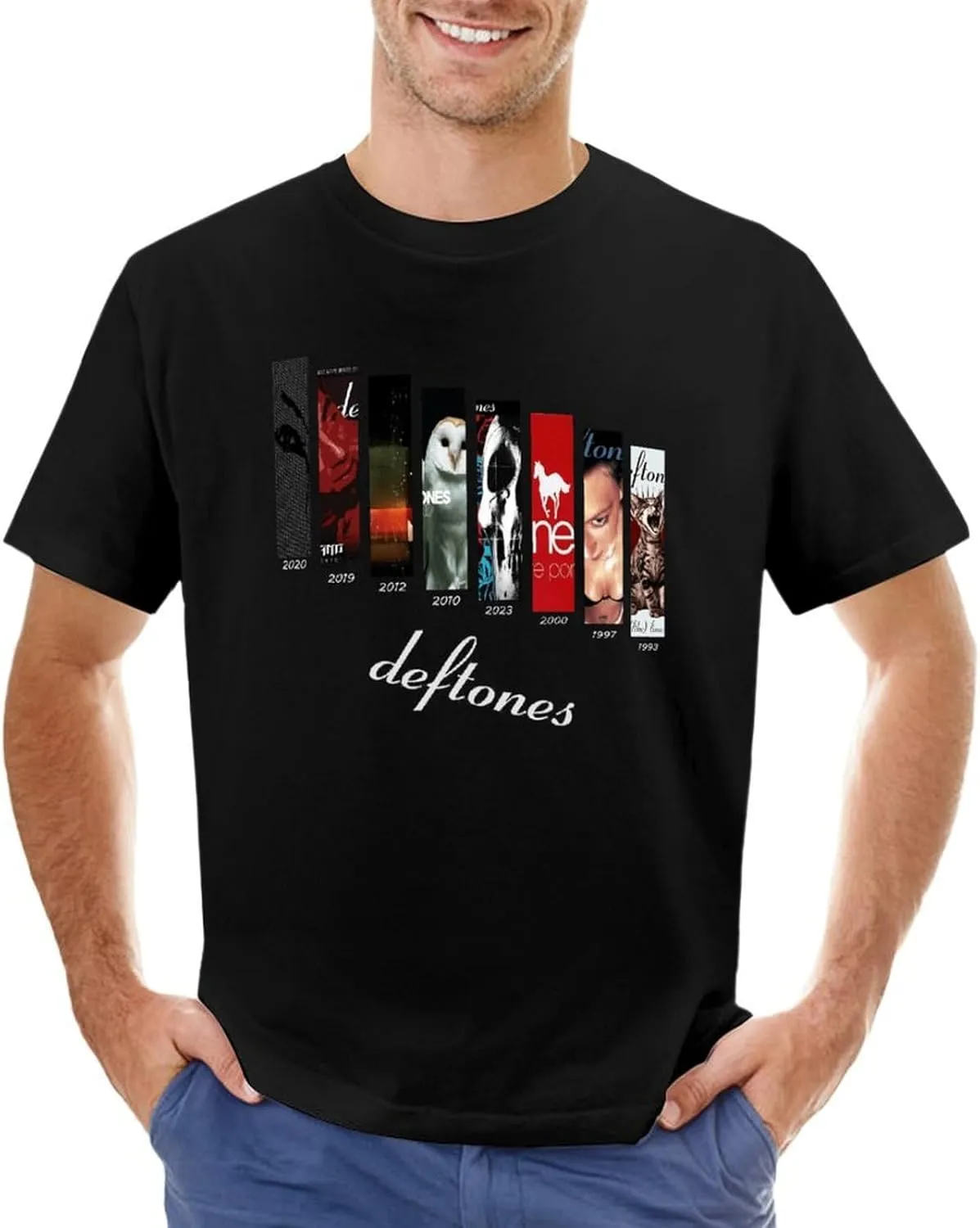 Mens Short Sleeve Crewneck T Shirts Funny Graphic Tees Shirt Tops