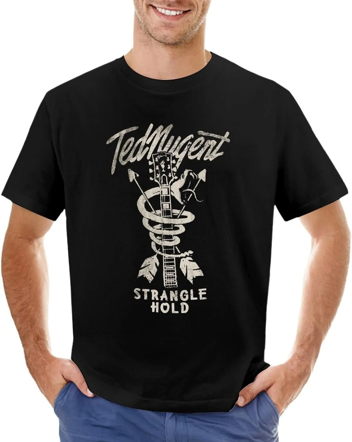 Men's Short Sleeve Crewneck T Shirts Funny Graphic Tees Shirts Top