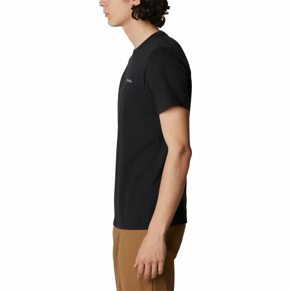Men’s Short Sleeve T-Shirt Columbia Sun Trek Black