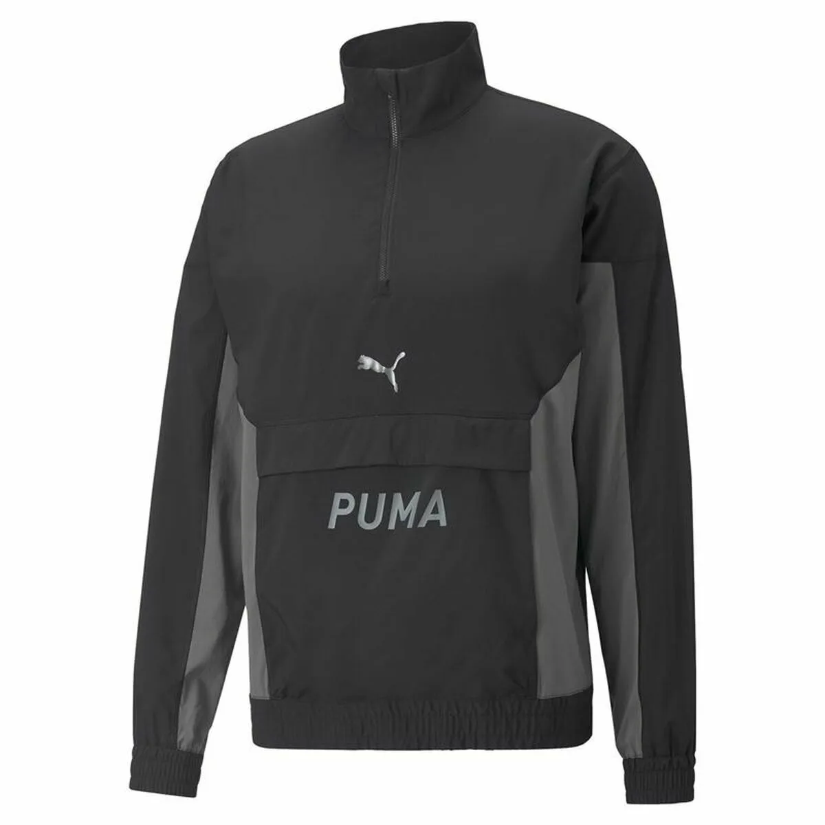 Men'S Sports Jacket Puma Fit Woven Black