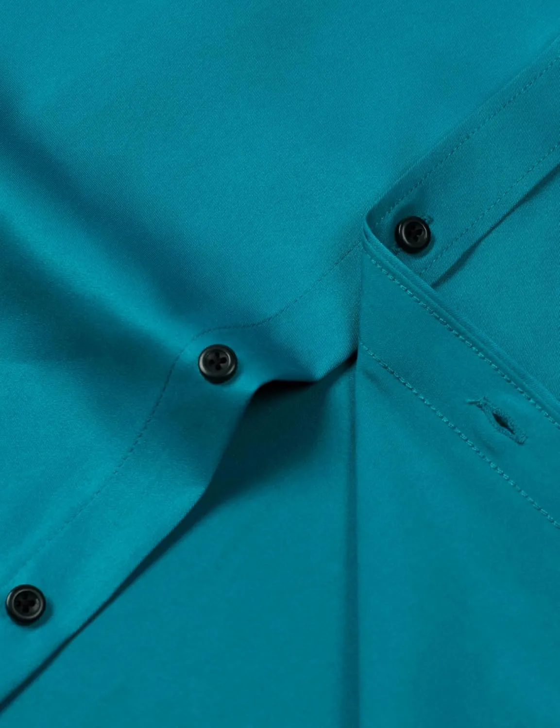 Men's Stretch Wrinkle Free Dress Shirts Formal Prom Wedding Slim Fit Long Sleeve Button Down Shirts