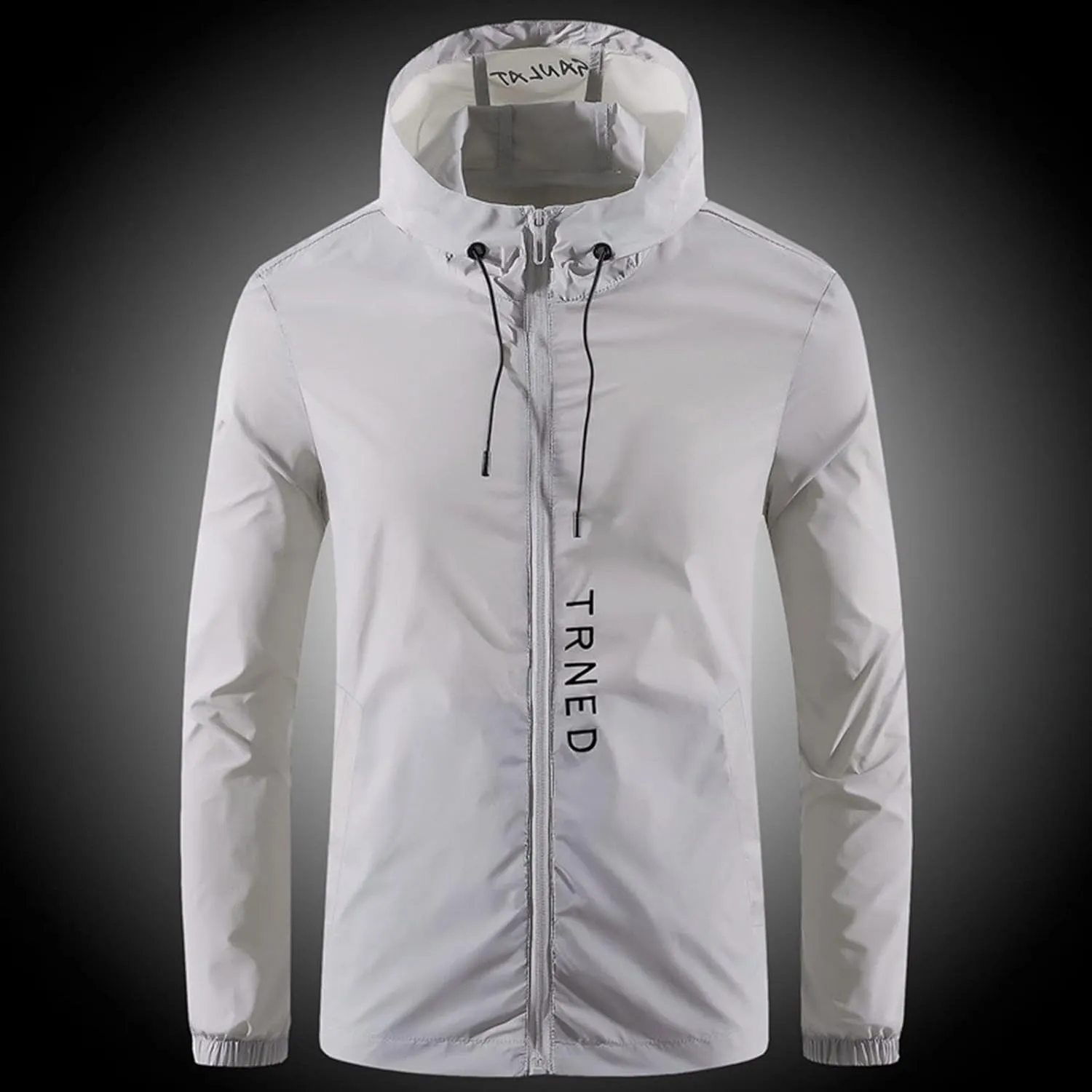 Mens Sun Protection Jacket Ultra-Light Thin Breathable Full Zip Hoodie Hiking Fishing Outdoor Quick Dry Shirt