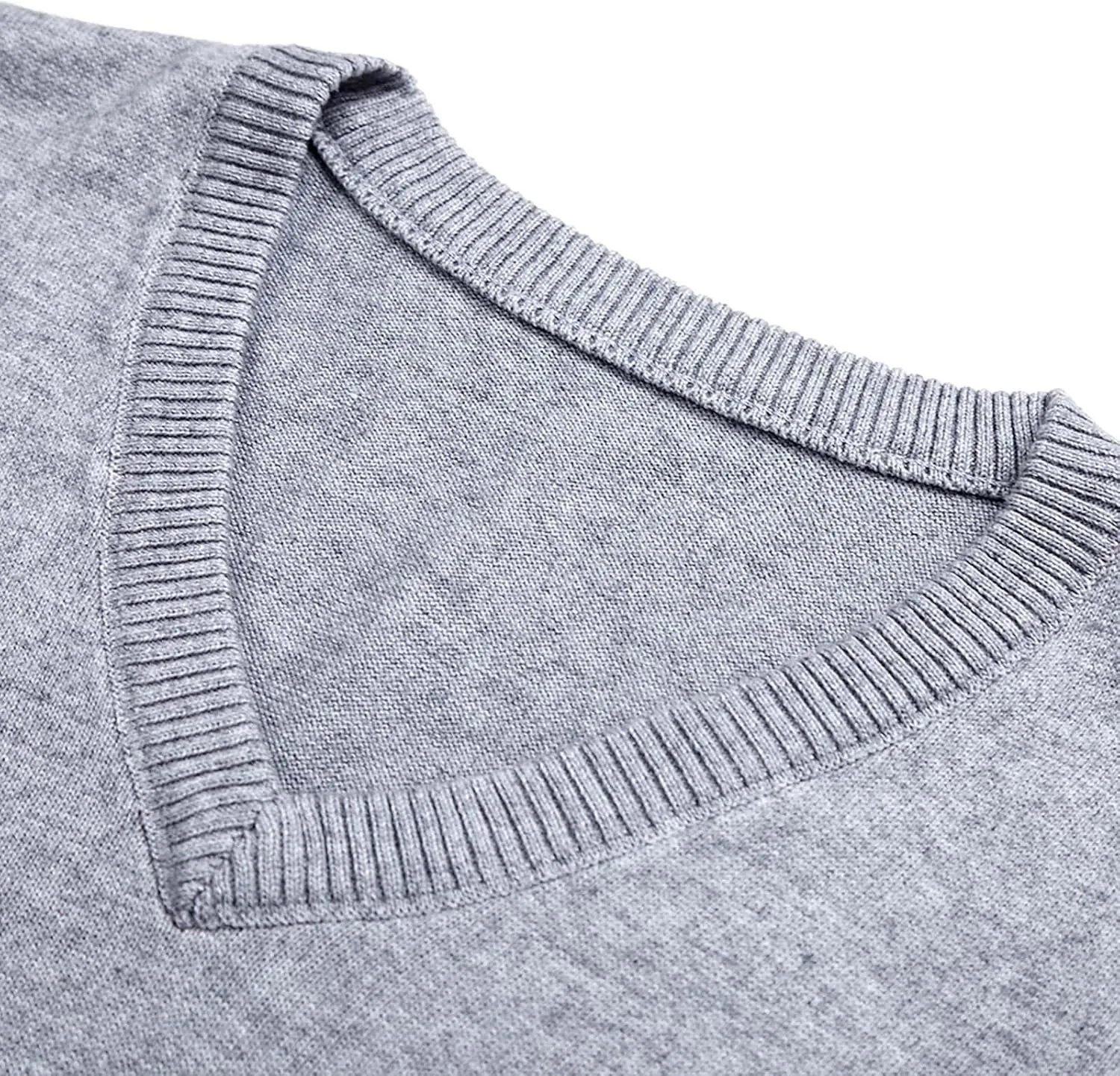 Mens Sweater Vest Wool Blend Knitted Vests Sweaters Classic Rib V-Neck Sleeveless Winter Warm Pullover Waistcoat