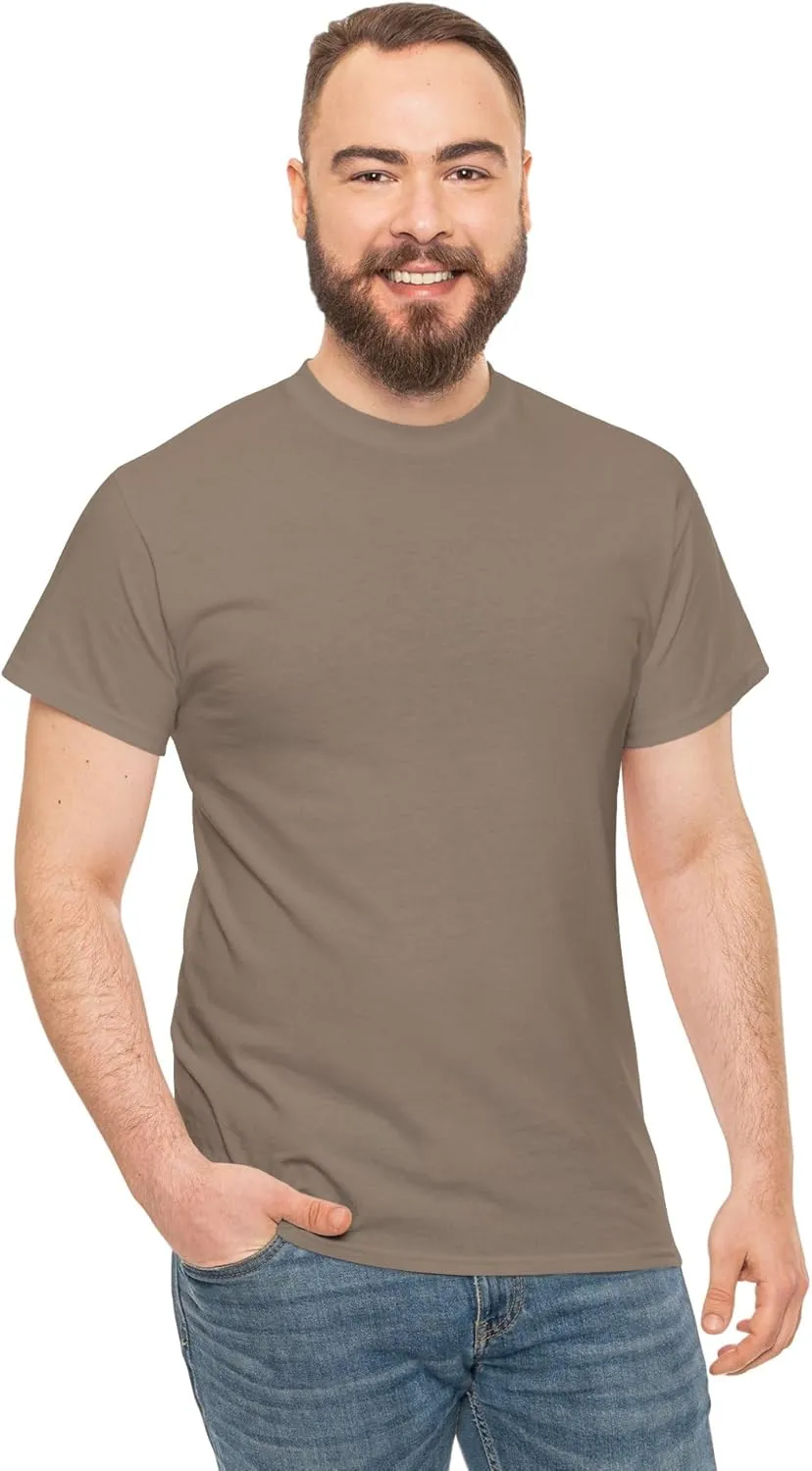 Mens T Shirt, T-Shirt, 100% Cotton, American Cotton, Solid Colors, Made in USA