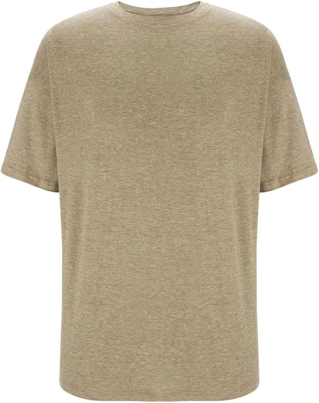Mens T Shirts Round Neck T Shirts Casual Short Sleeve Slim Fit Muscle Shirts Summer Solid Crewneck Basic Tees Tops