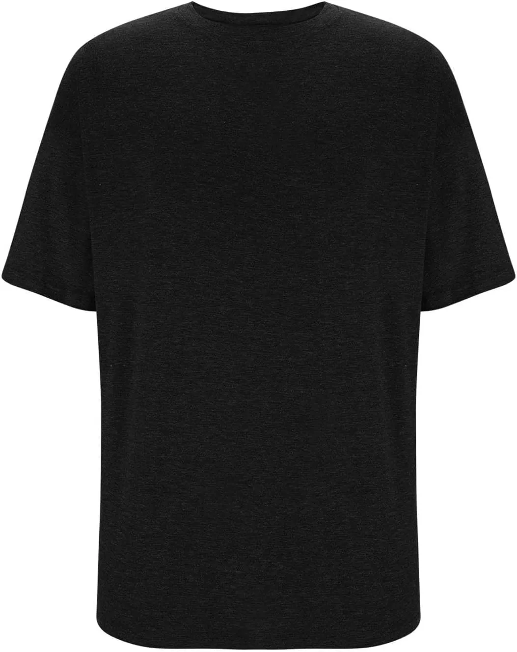 Mens T Shirts Round Neck T Shirts Casual Short Sleeve Slim Fit Muscle Shirts Summer Solid Crewneck Basic Tees Tops