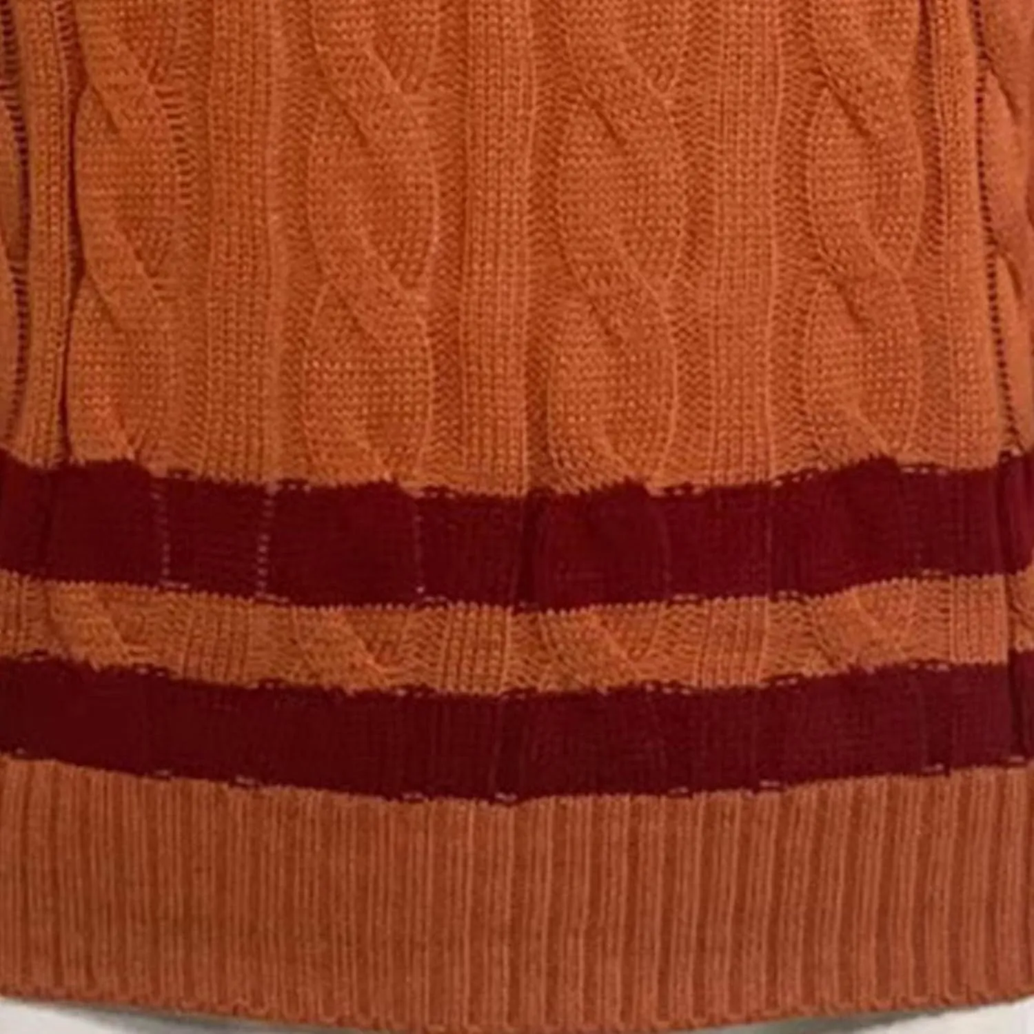 Men's V-Neck Color Matching Sweater Male Ribbed Knitted Cable Slim Fit Pullovers Man Color Block Ribbed Sweaters