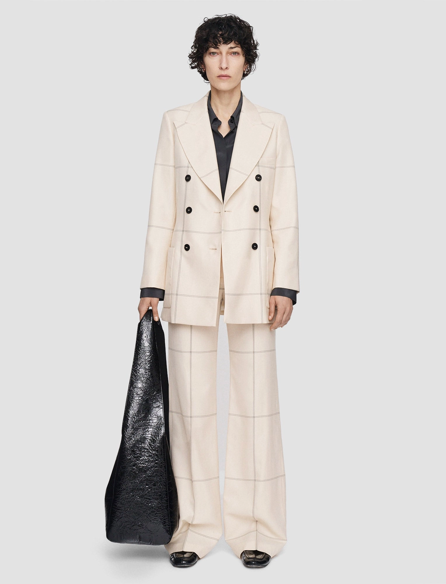 Wool Tartan Leandre Jacket library