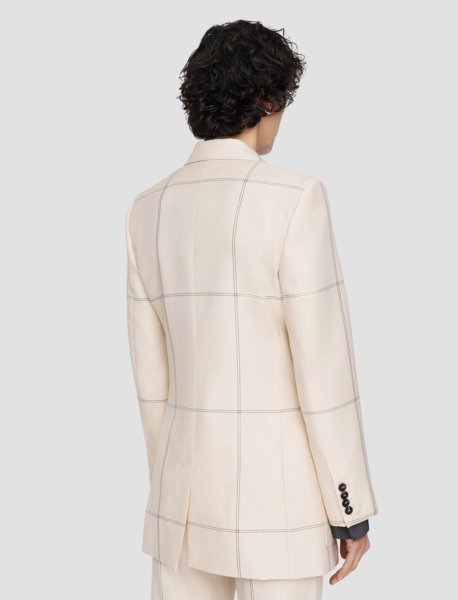 Conditioner Wool Tartan Leandre Jacket